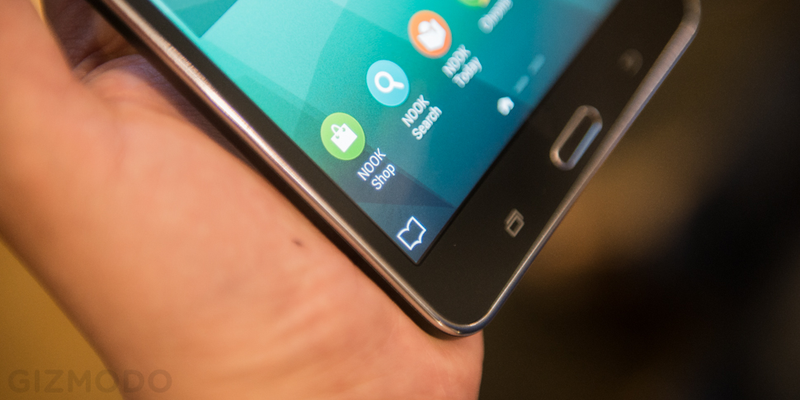 Illustration for article titled Nook Reborn As a $180 Samsung Galaxy Tab 4 (Update: Hands On)